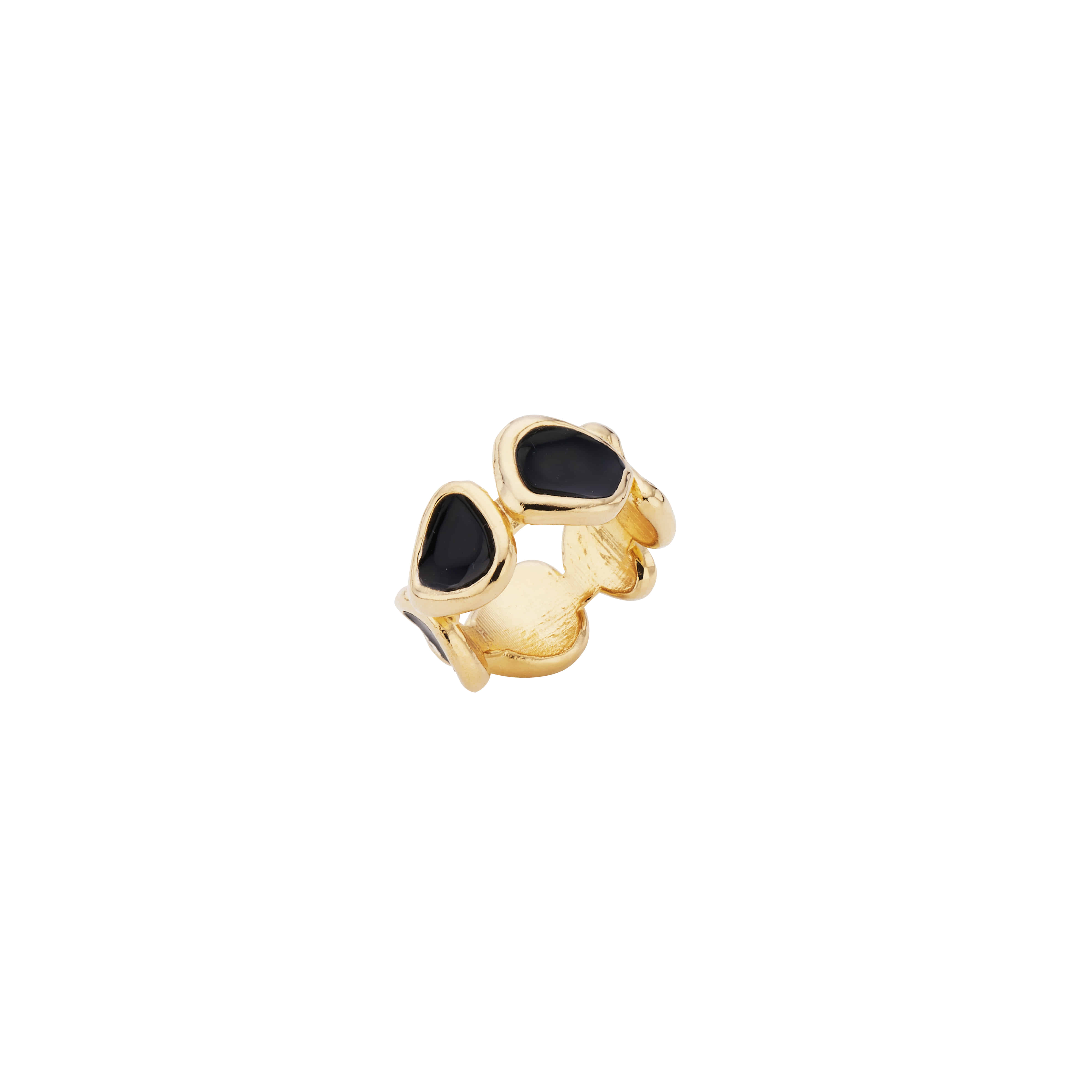 Atypical Button Shape Ring